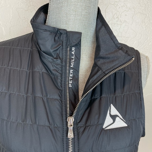 Peter Millar Quilted Lizzie Vest Gray - Picture 2 of 9